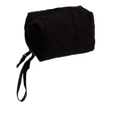 Органайзер стеганий черного цвета средний