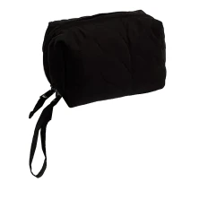 Органайзер стеганий черного цвета средний