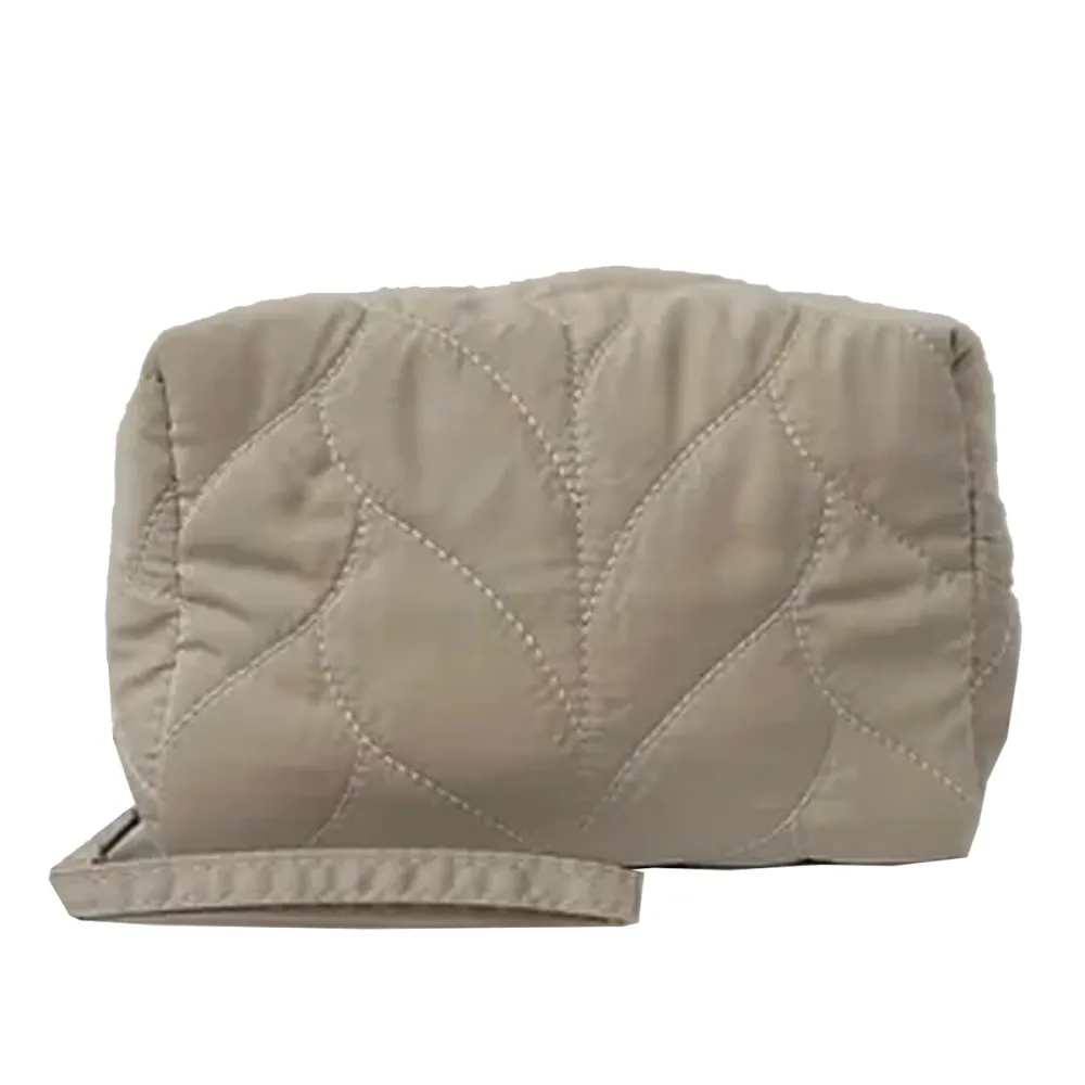 Органайзер стеганий бежевого цвета средний