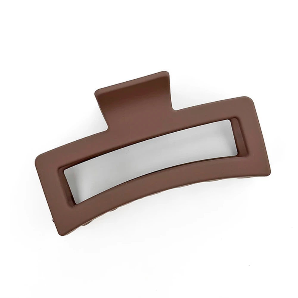 Крабик для волос каштанового цвета 13 см