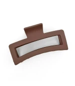 Крабик для волос каштанового цвета 13 см