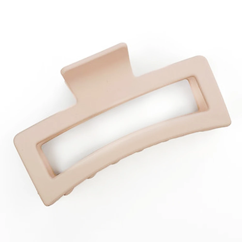 Крабик для волосся пудрового кольору