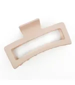 Крабик для волосся пудрового кольору