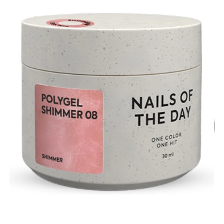 Полігель Poly Gel 30 мл (Shimmer №08)