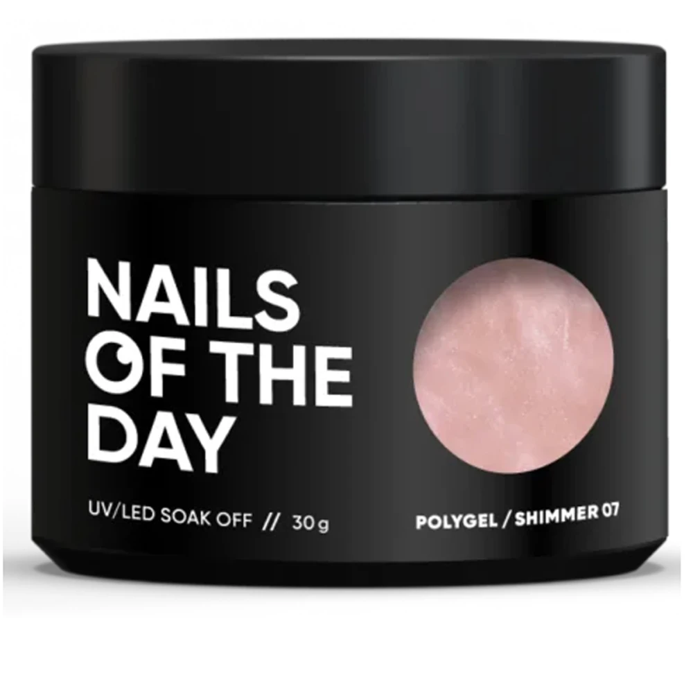 Полігель Poly Gel 30 мл (Shimmer №07)