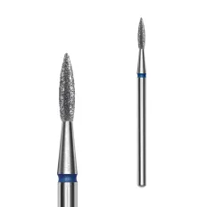 Фреза алмазна Полум'я гостре  Pro (1 од) (синя 1.8 мм 8 мм)