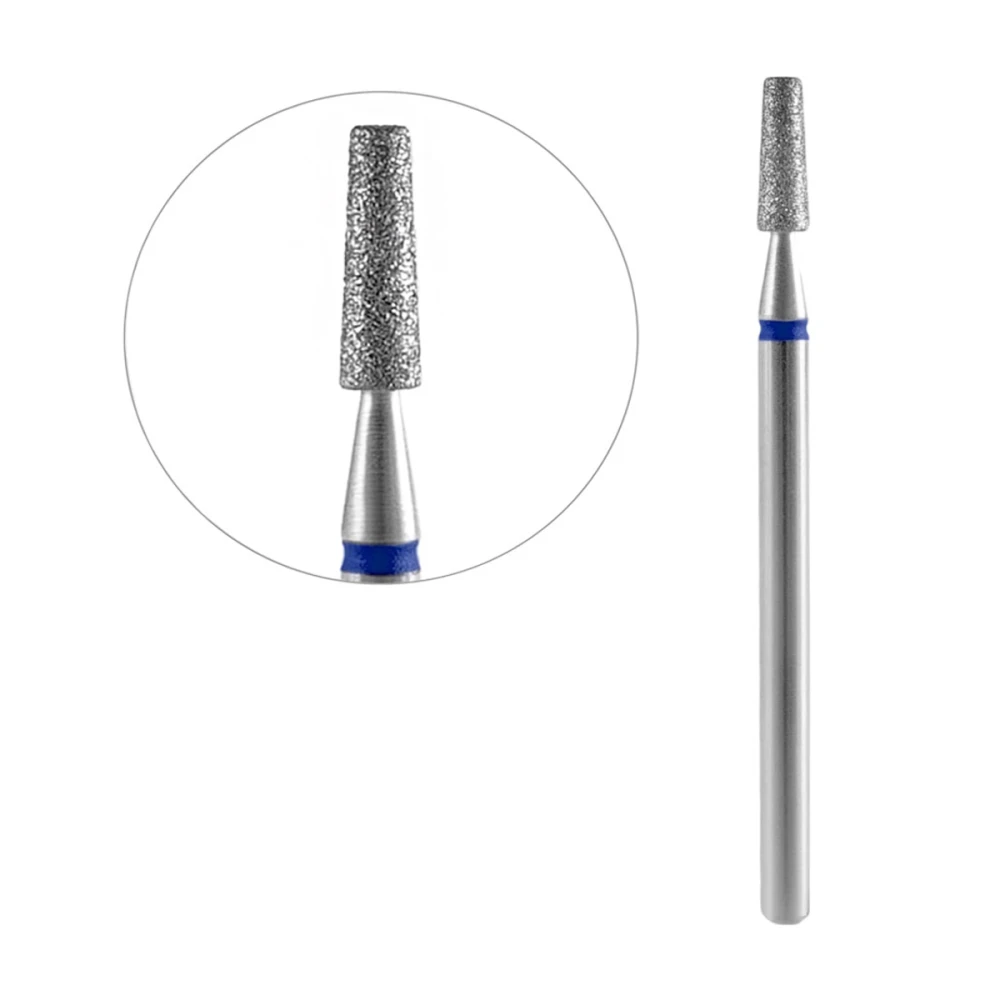 Фреза алмазная Конус усеченный  Pro (1 ед.) (синяя 2.5 мм 8 мм)