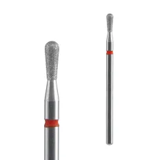 Фреза алмазна Сірник  Pro (1 од) (червона 2.3 мм 5 мм)