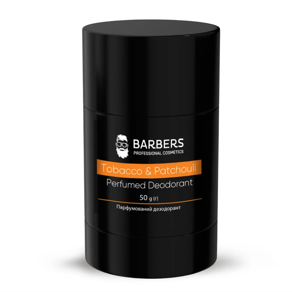 Дезодорант парфумований Barbers Tobacco & Patchoulir 50 г