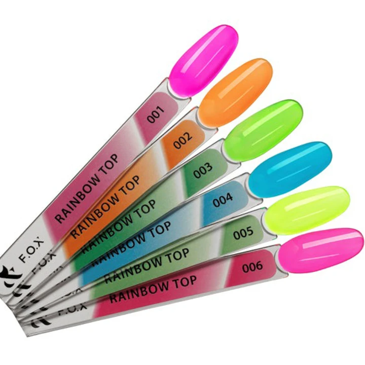 Топ для гель лака  FOX Top Rainbow 7 мл (001)