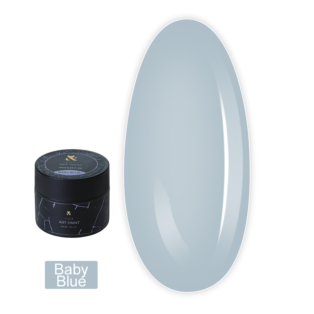 Гель-краска FOX Art-paint 10 мл (Baby Blue)