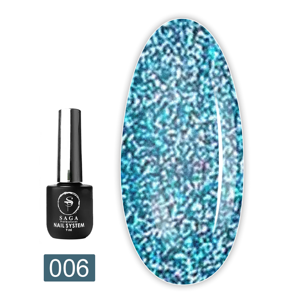 Saga Гель лак Saga Cat Shine 9 мл (006 )