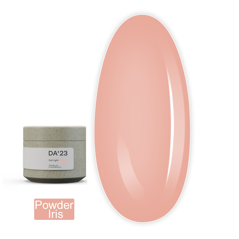 Гель Light DA_23 30 мл (Powder Iris)