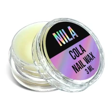 Віск для нігтів пластикова прозора баночка Кола 3 мл
