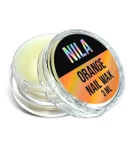 Воск для ногтей пластиковая прозрачная баночка Апельсин 3 мл