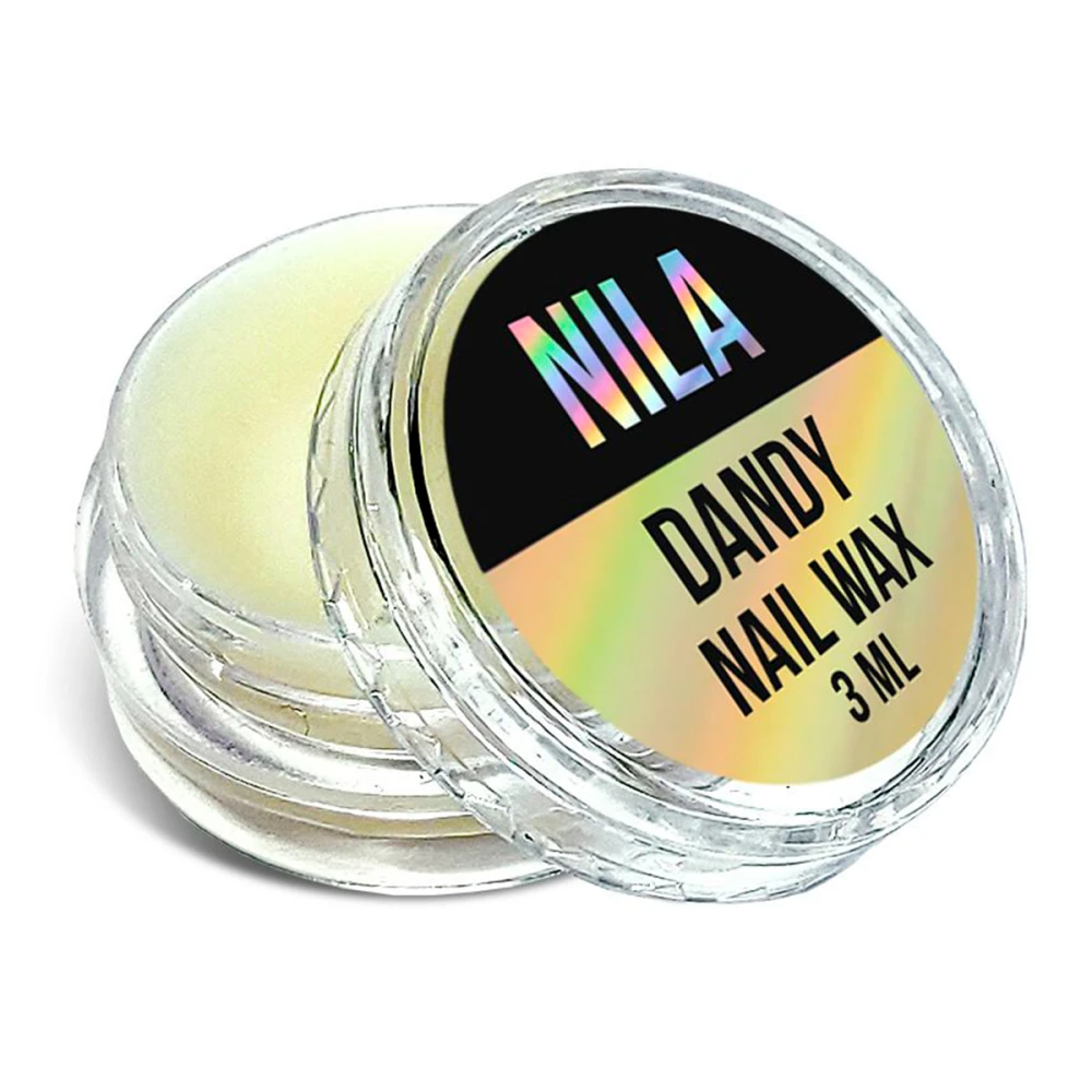Воск для ногтей пластиковая прозрачная баночка Данди 3 мл