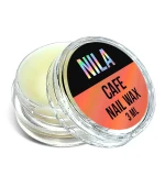 Воск для ногтей пластиковая прозрачная баночка Кафе 3 мл