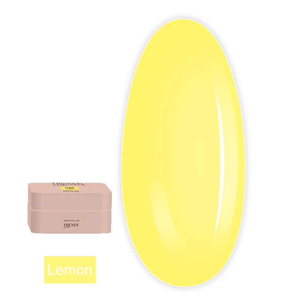 Гель  TrendyNails Modeling Gel 15 мл (Lemon)