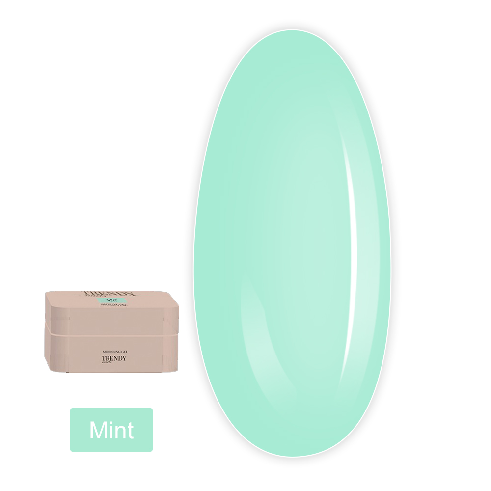 Гель  TrendyNails Modeling Gel 30 мл (Mint)