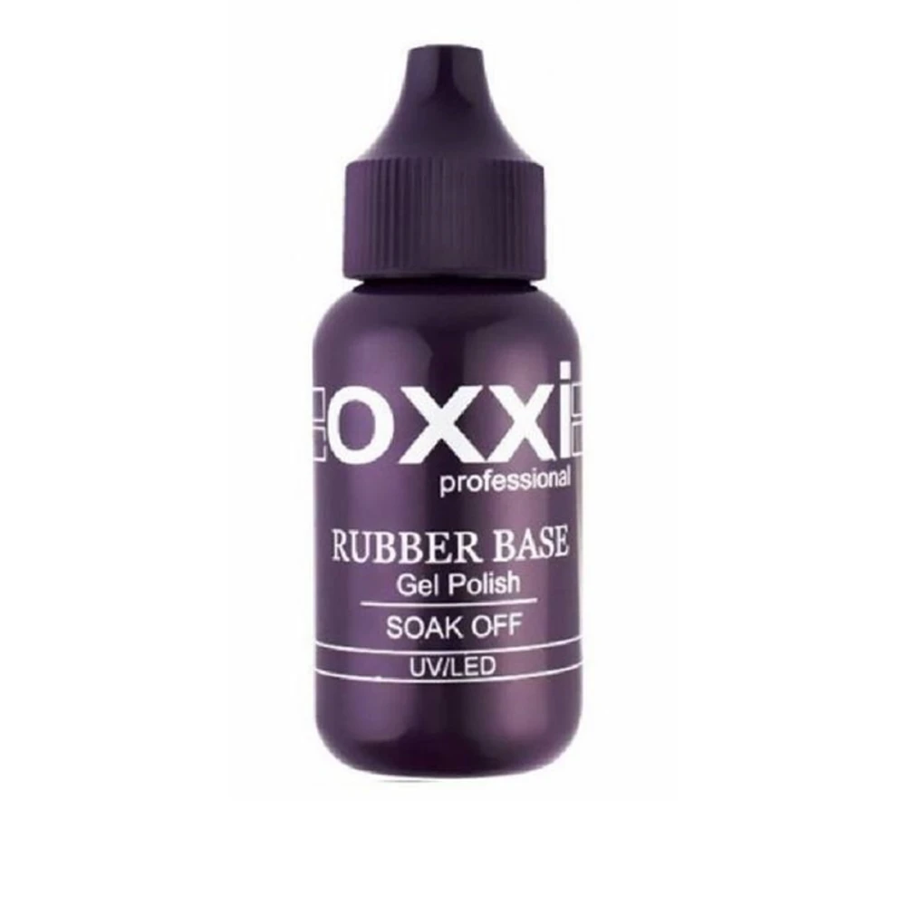 База для гель лака OXXI GRAND Rubber Base 30 мл (узкий носик)