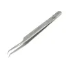 Пінцет професійний з насічками для вій EXPERT TE-45/8 (mini L)
