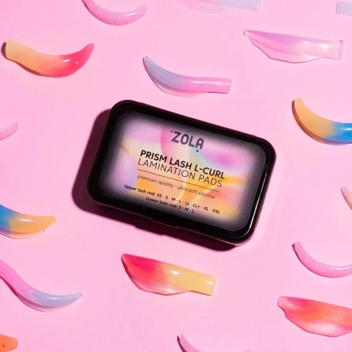 Валики для ламинирования  Zola Prism Lash L-Curl для верхних и нижних ресниц