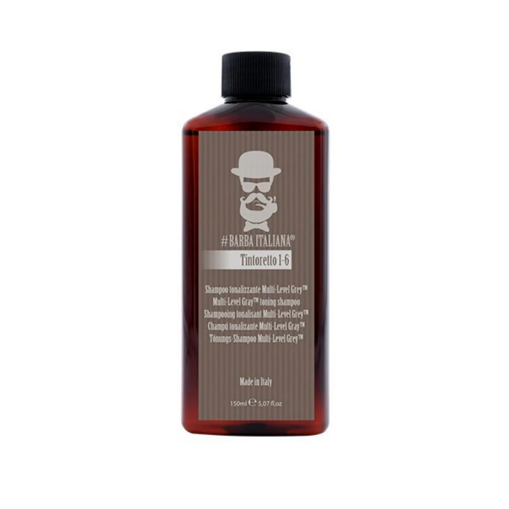 Шампунь TINTORETTO тонуючий Multi Level Grey 150 мл (1/6)