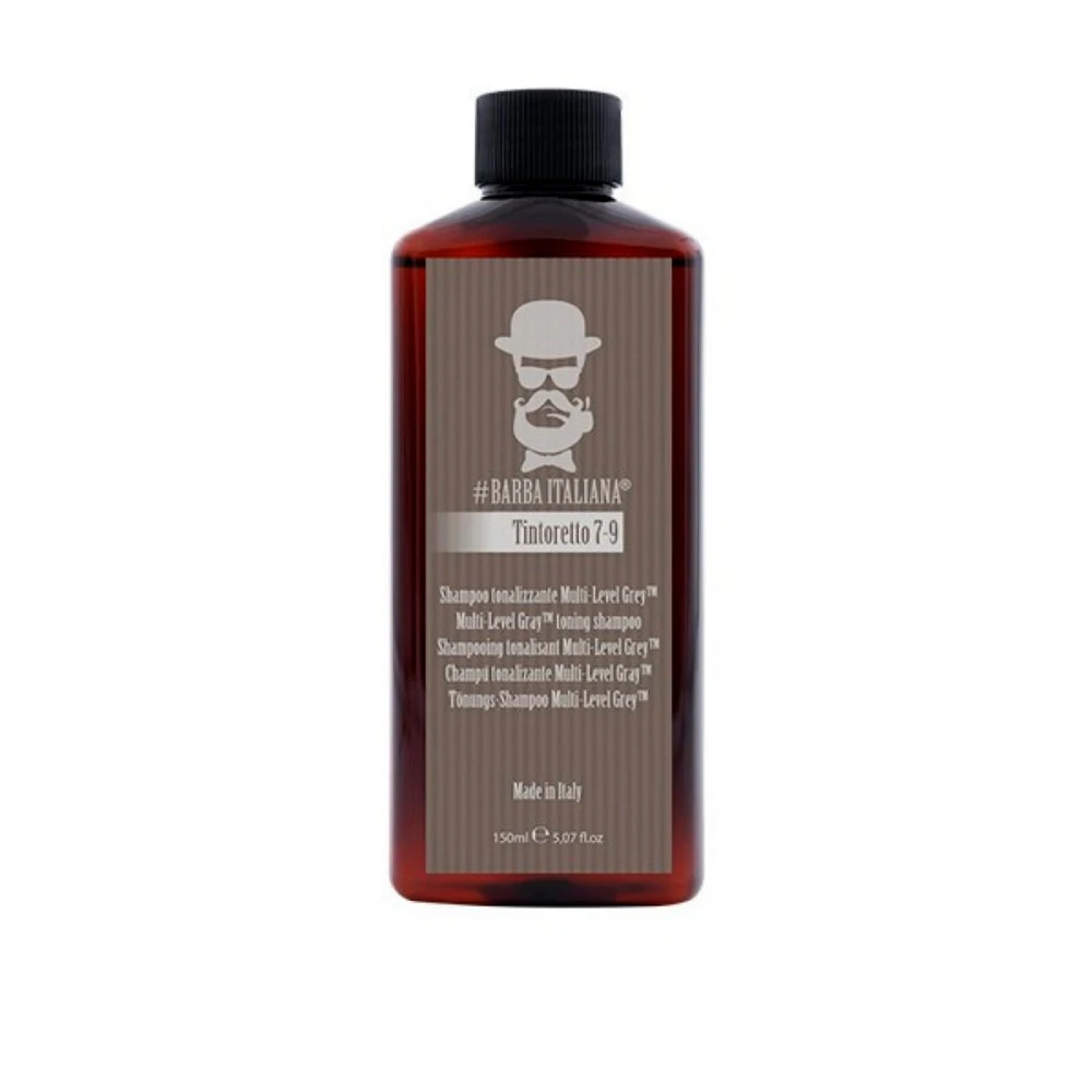 Шампунь TINTORETTO тонирующий Multi Level Grey 150 мл (7/9)