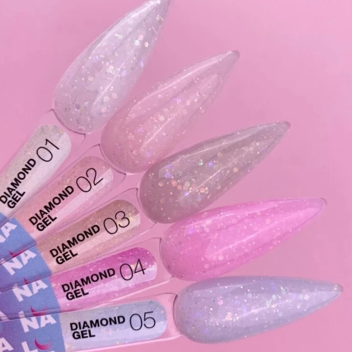 Гель для нарощування нігтів Diamond Gel 15 мл (02)