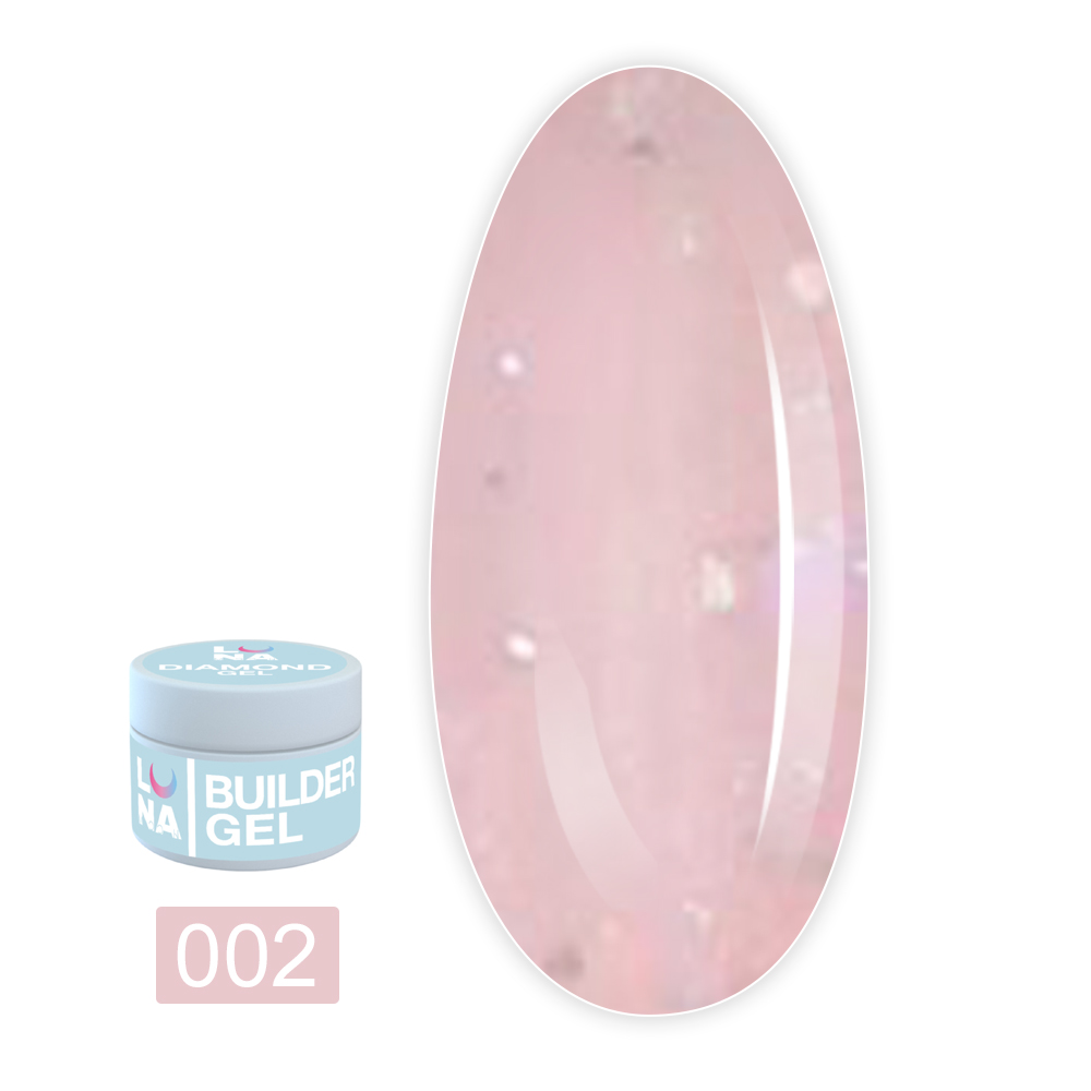 Гель для нарощування нігтів Diamond Gel 15 мл (02)