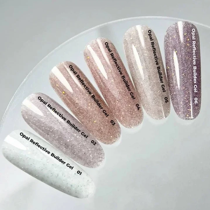 Гель builder gel Opal Reflective 15 мл (005)