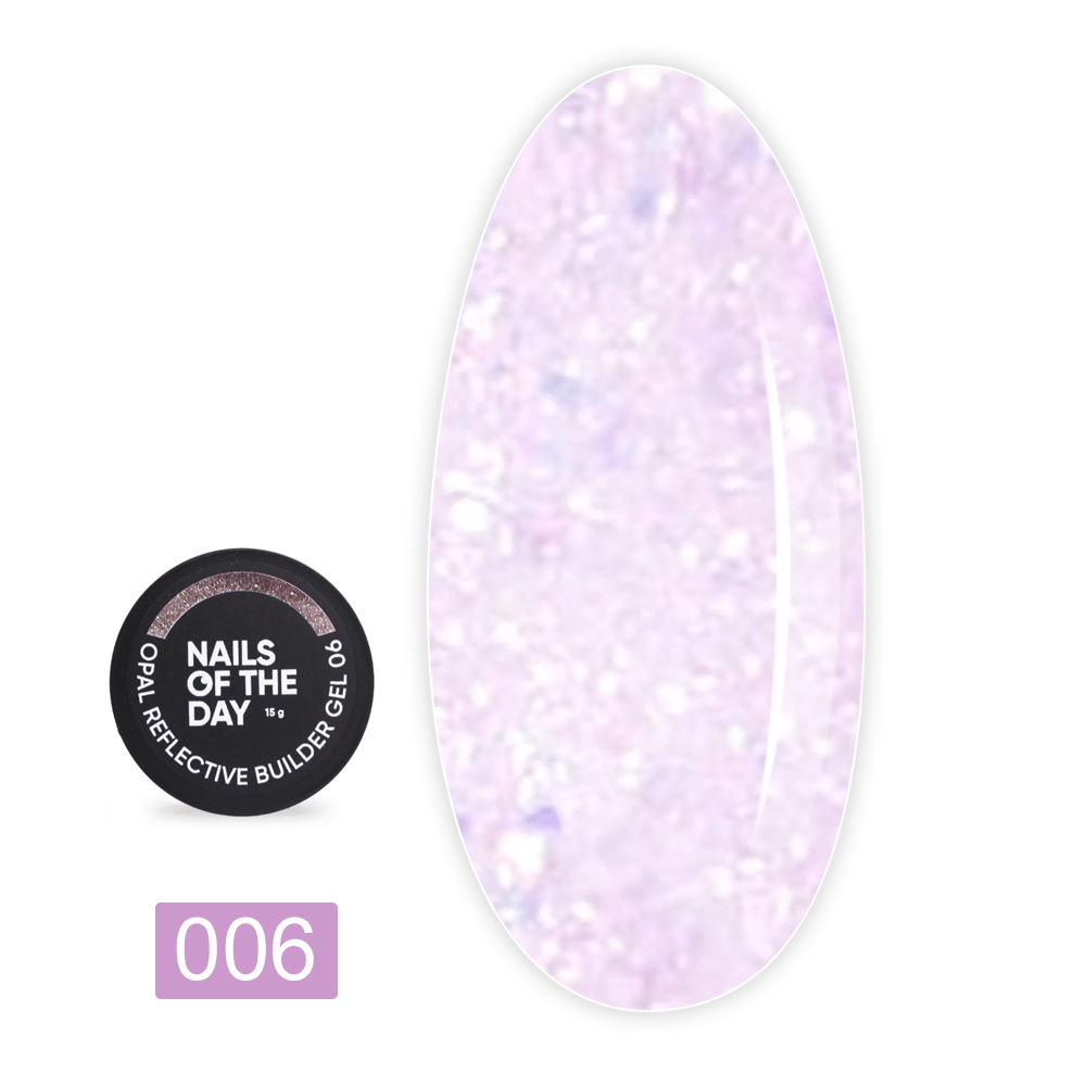 Гель builder gel Opal Reflective 15 мл (006)