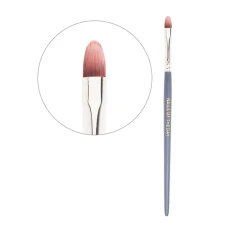 Пензель для гелю (овал) Professional Brush Oval №6 11 мм