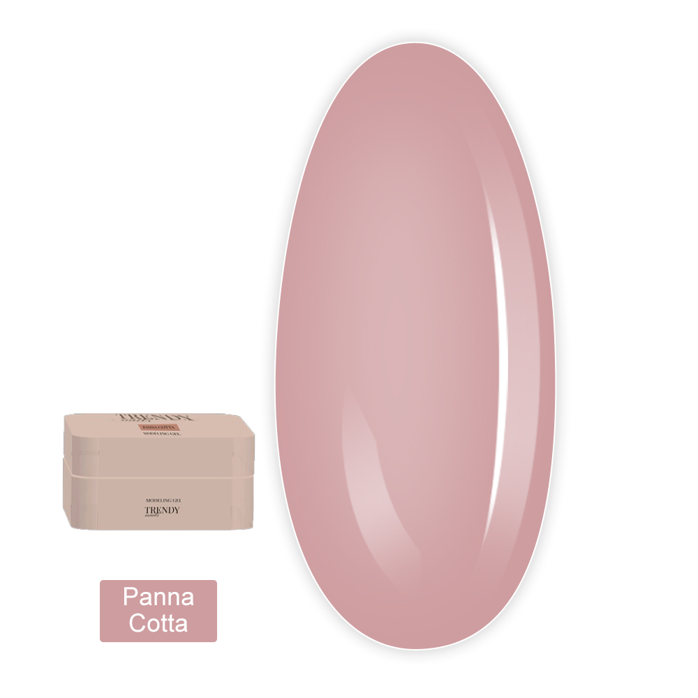 Гель  TrendyNails Modeling Gel 15 мл (Panna Cotta)