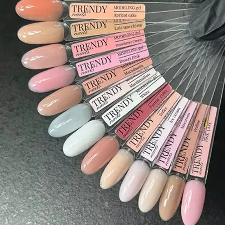 Гель  TrendyNails Modeling Gel 15 мл (Latte macchiato)