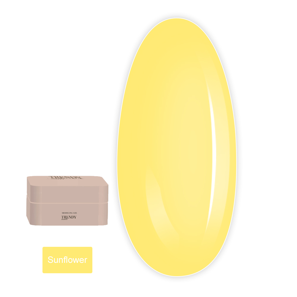 Гель  TrendyNails Modeling Gel 15 мл (Sunflower)