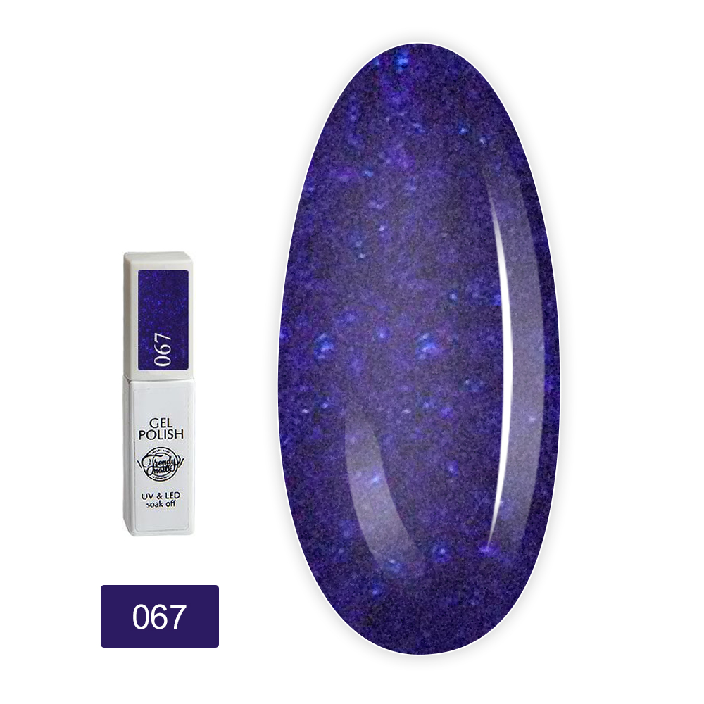 Гель-лак  TrendyNails Класична палітра 8 мл (067)