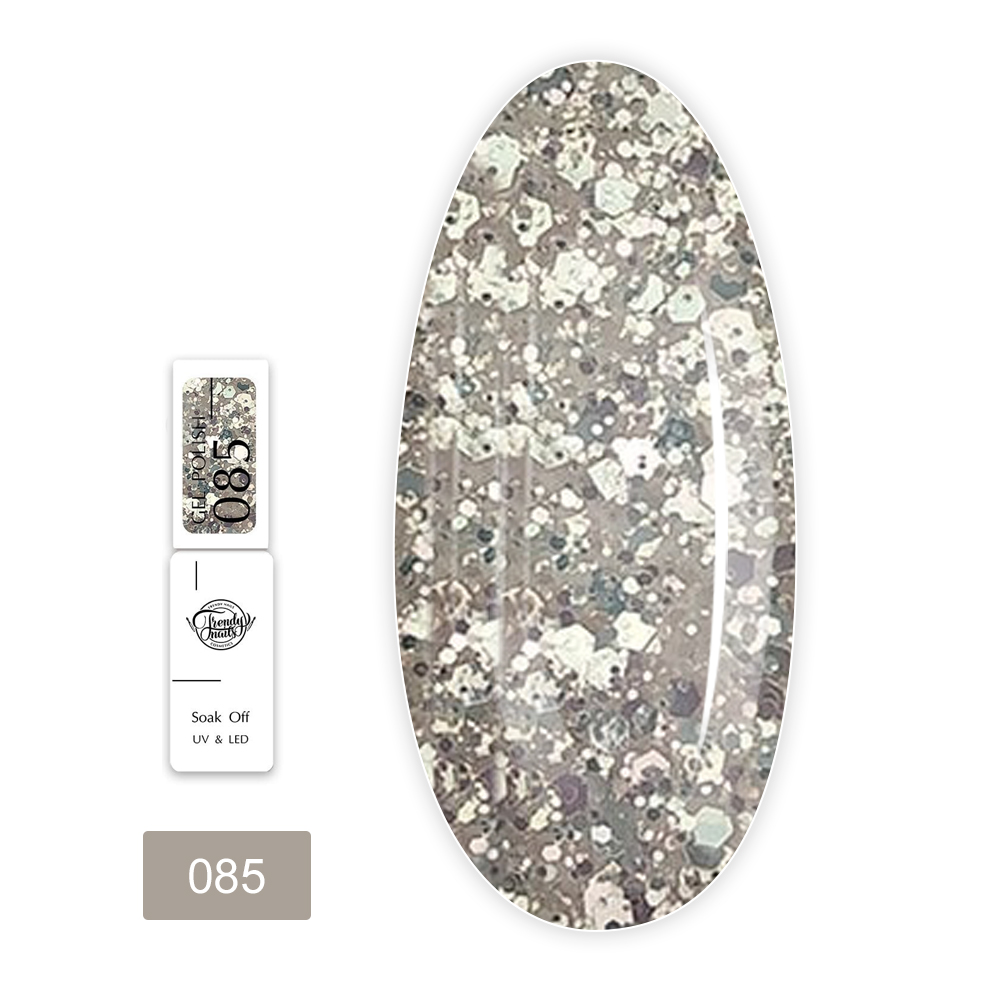 Гель-лак  TrendyNails Класична палітра 8 мл (085)