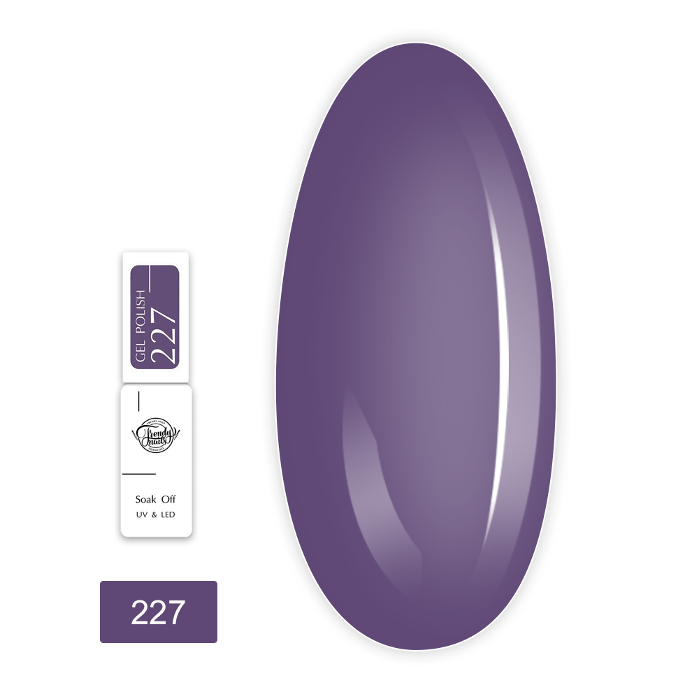 Гель лак  TrendyNails Классическая палитра 8 мл (227)