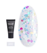 Акригель COUTURE с блестками 30 мл (002)