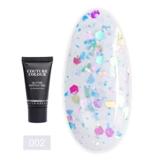 Акрігель COUTURE з блискітками 30 мл (002)
