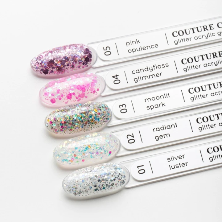 Акригель COUTURE с блестками 30 мл (003)