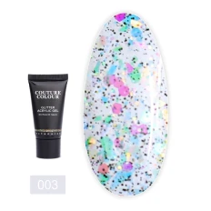 Акрігель COUTURE з блискітками 30 мл (003)