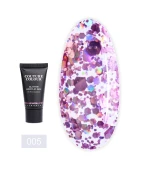 Акригель COUTURE с блестками 30 мл (005)