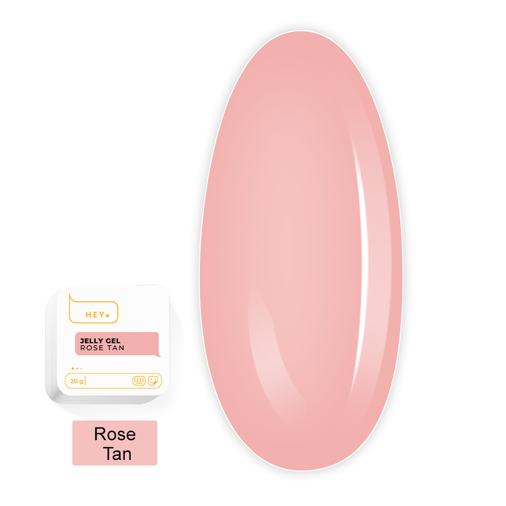 Гель для наращивания Jelly Gel 20 г (Rose Tan)