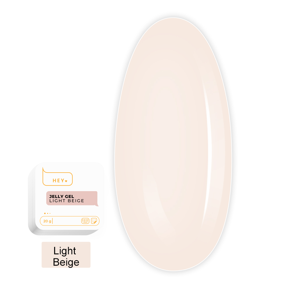 Гель для наращивания Jelly Gel 20 г (Light Beige)