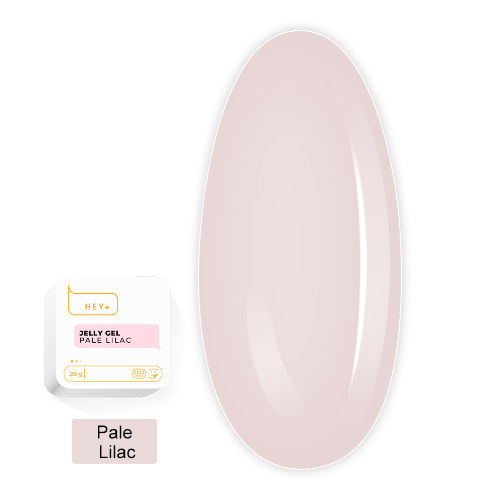 Гель для наращивания  Jelly Gel 20 г (Pale Lilac)