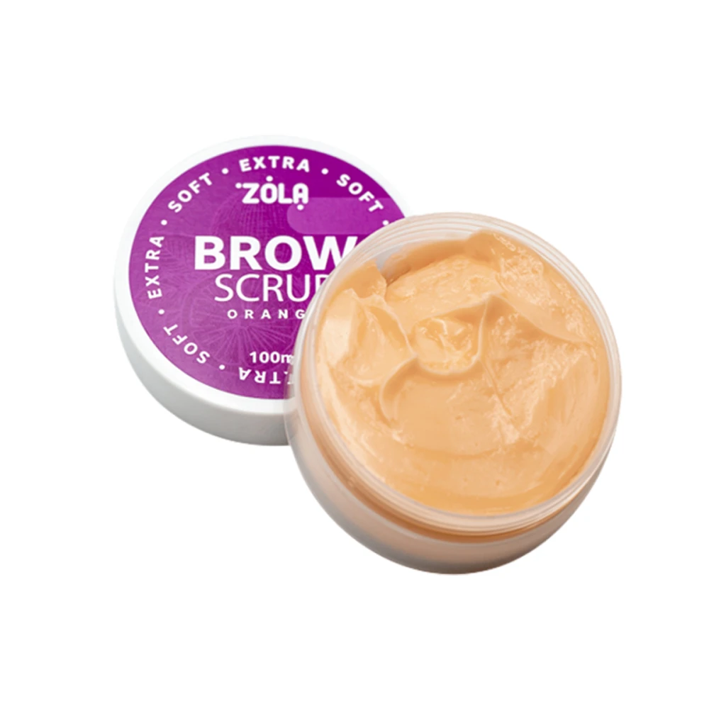 Скраб для бровей Extra Soft Апельсин 100 мл