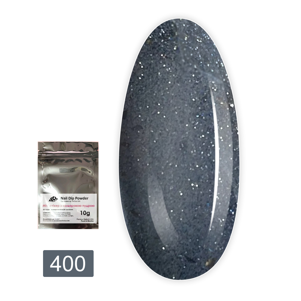 Пудра-Dip для покрытия ногтей Dip системой 10 г (400)