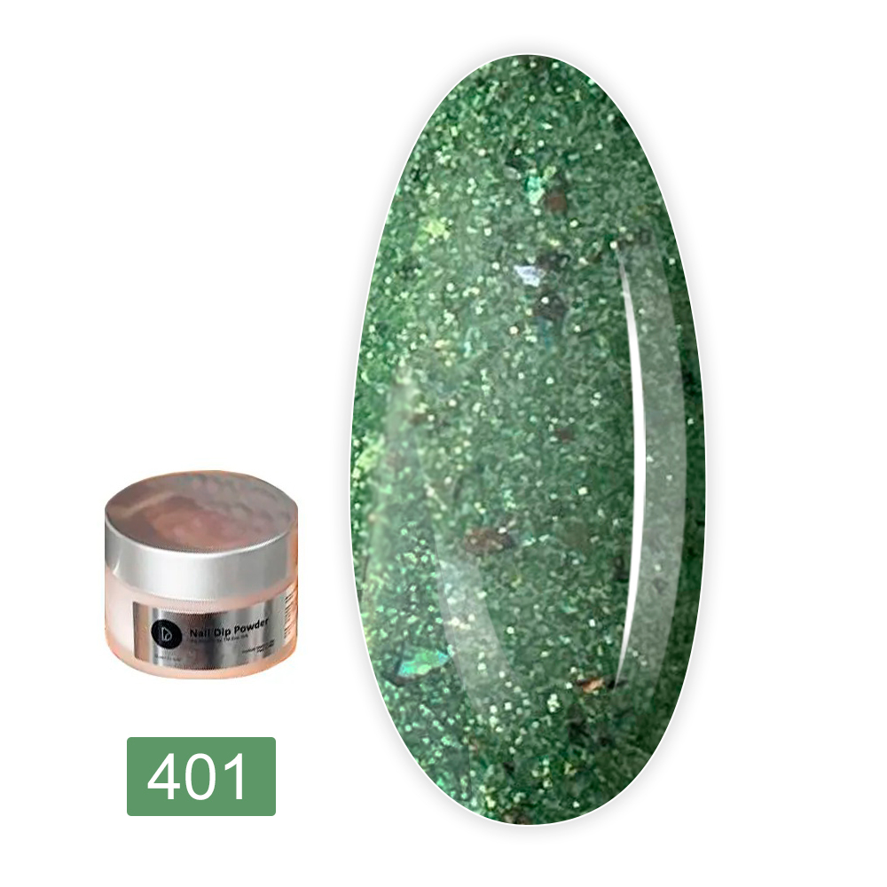Пудра-Dip для покрытия ногтей Dip системой 30 мл (401)